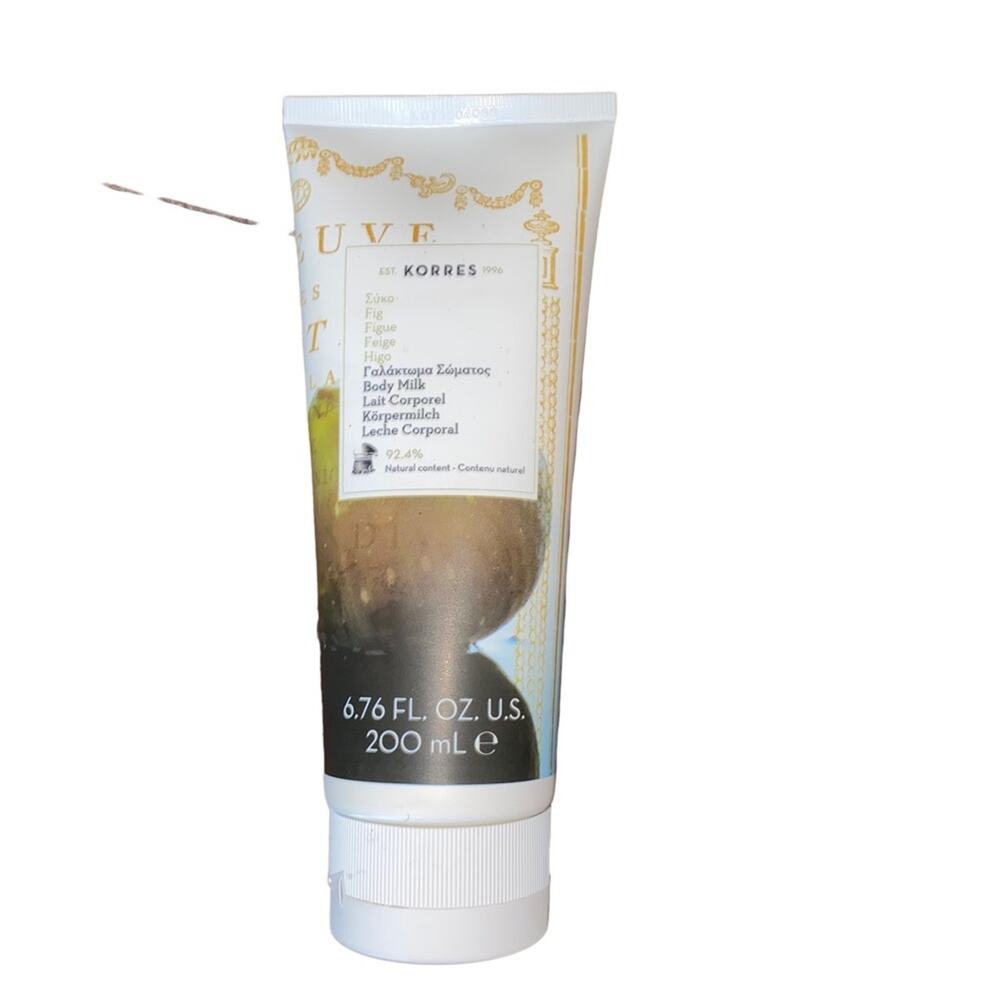 Korres Fig Moisturizing Body Milk - Juicy scent of freshly cut figs 6.76 fl. oz.